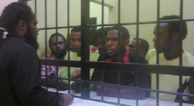 URGENT MESSAGE AFTER UP TO 84 WEST PAPUANS ARRESTED