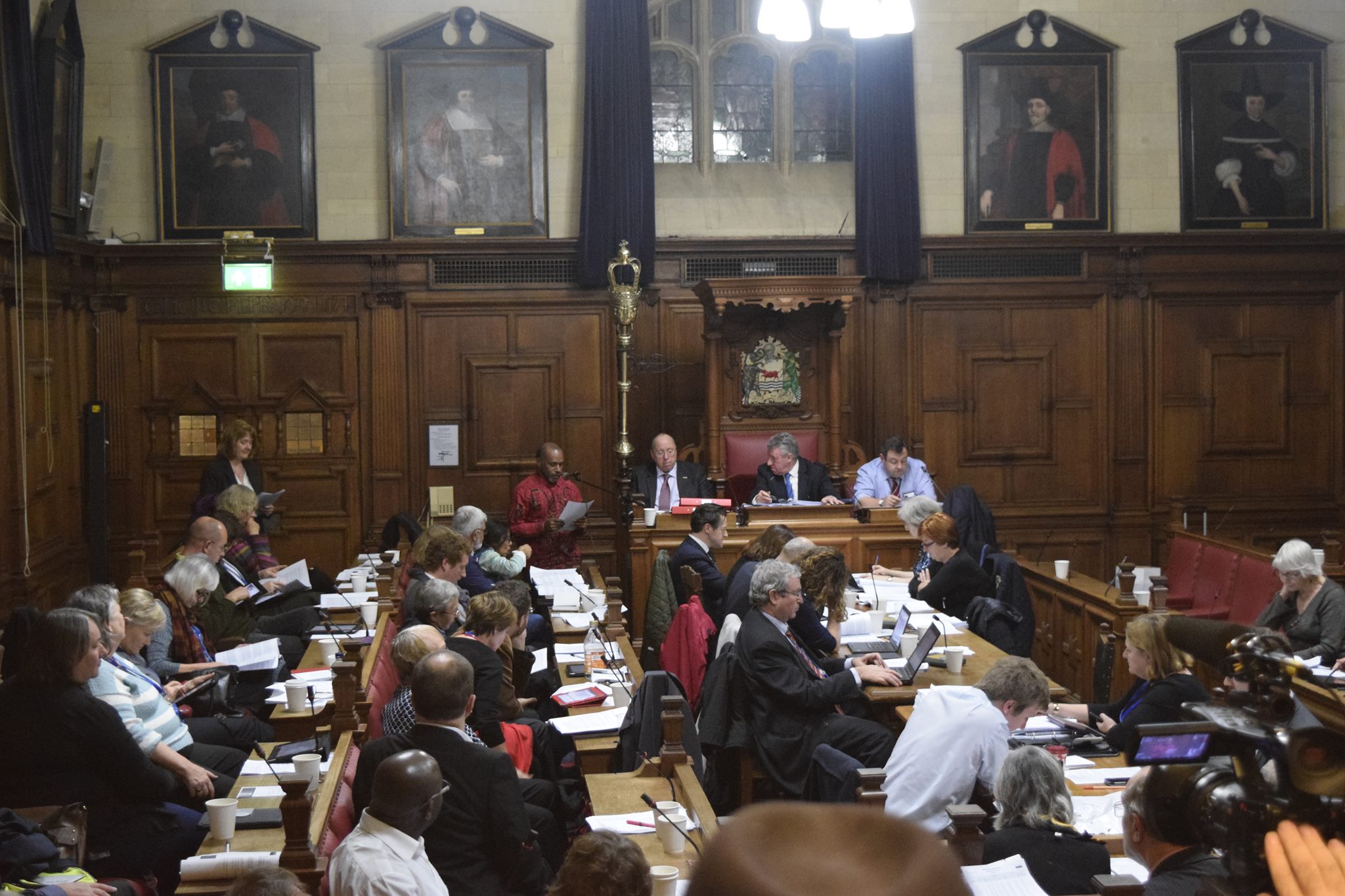 Benny Wenda addresses and thanks the Oxford City Council for Free West Papua support