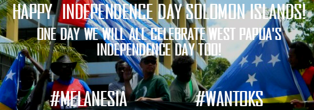 Benny Wenda’s Solomon Islands Independence Day Message 2016 Benny Wenda’s Solomon Islands Independence Day Message 2016