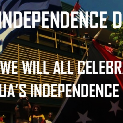 West Papua says Happy Independence Day Papua New Guinea 2016!