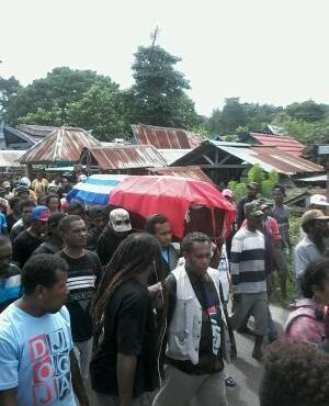 URGENT REPORTS: At least 9 West Papuan people shot, 1 killed by Indonesian police. My people are in danger.