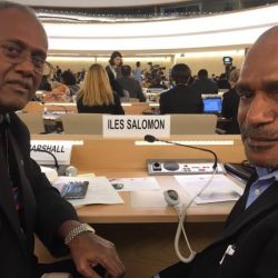 Benny Wenda and ULMWP lobby at the United Nations Human Rights Council