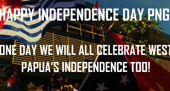 West Papua wishes PNG a Happy Independence Day West Papua wishes PNG a Happy Independence Day