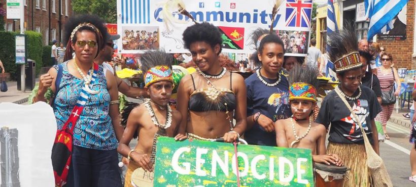 West Papua community in Oxford, UK remembers the proclamation of independence, July 1st 1971