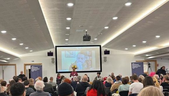 Benny Wenda speaks at Peace and Justice conference in London
